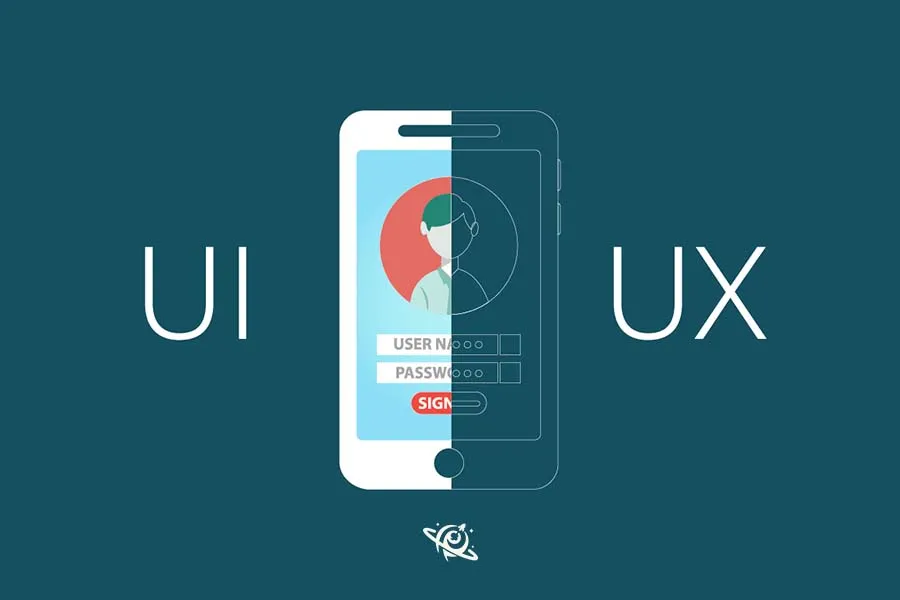 عکس تفاوت بیبن مفهوم UI/UX